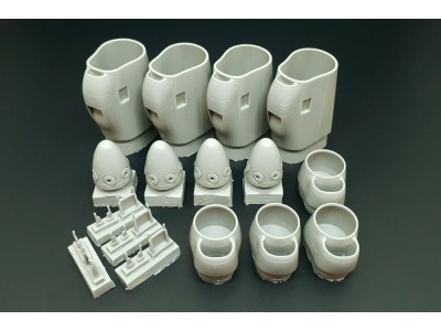 C-130J engine nacells (Italeri kit) 
