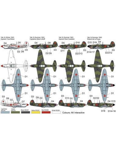 Yak 1b GC-3 Normandie 