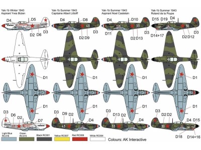 Yak 1b GC-3 Normandie 