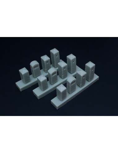 Stone bollards 