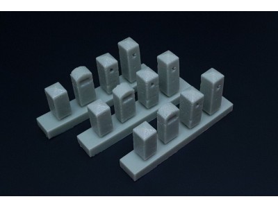 Stone bollards 