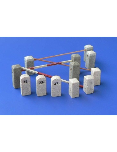 Stone bollards 