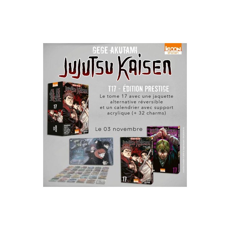 JUJUTSU KAISEN - Tome 17 - EDITION PRESTIGE