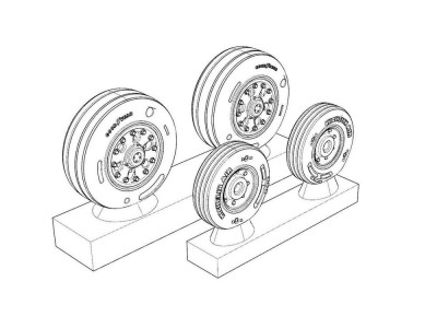 F/A-18 Wheels 