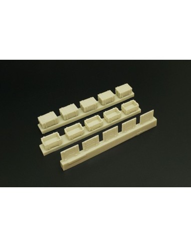 Wooden boxes 