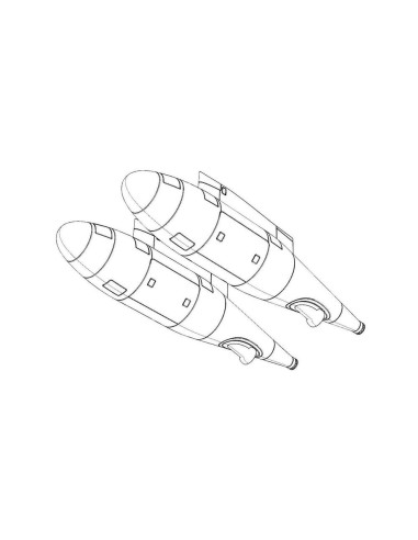 Refueling pod KC-130J (2pcs) 