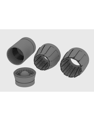 F/A-18 A/B/C/D Hornet GE F404 engine nozzle (Kinetic kit) 