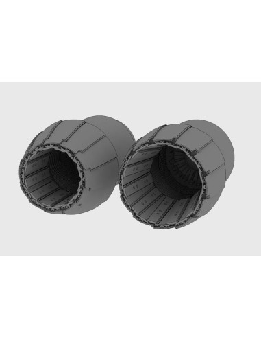 F/A-18 A/B/C/D Hornet GE F404 engine nozzle (Kinetic kit) 