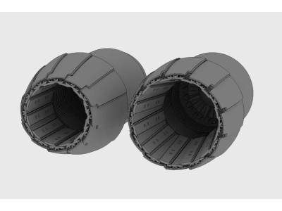 F/A-18 A/B/C/D Hornet GE F404 engine nozzle (Kinetic kit) 