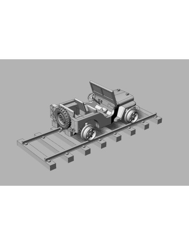 Railway Jeep (2pcs) 