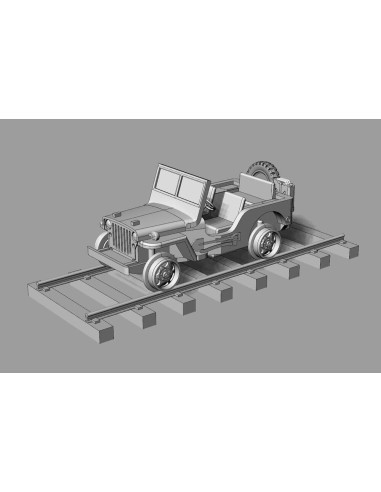 Railway Jeep (2pcs) 