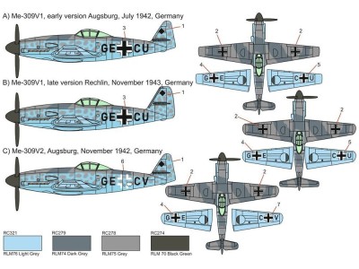 Me-309 V1/V2 