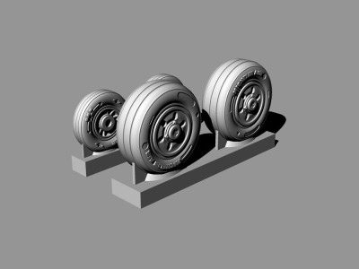 FA-18 EF Super Hornet Wheels 