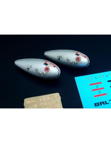 US WWII 75 gal fuel tank (2pcs) 