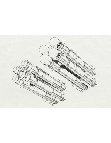 AGM-114 Hellfire (8pcs 2 racks) 
