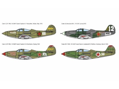 P-39 Airacobra „Red Stars“ 