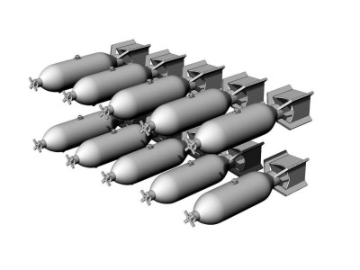 US GP 100lb AN-M30A1 bombs (10pcs) 