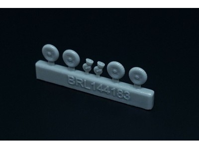 Messerschmitt Bf-109 G wheels set (2 sets) 
