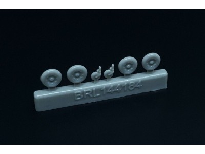 Messerschmitt Bf-109 K wheels set (2 sets) 