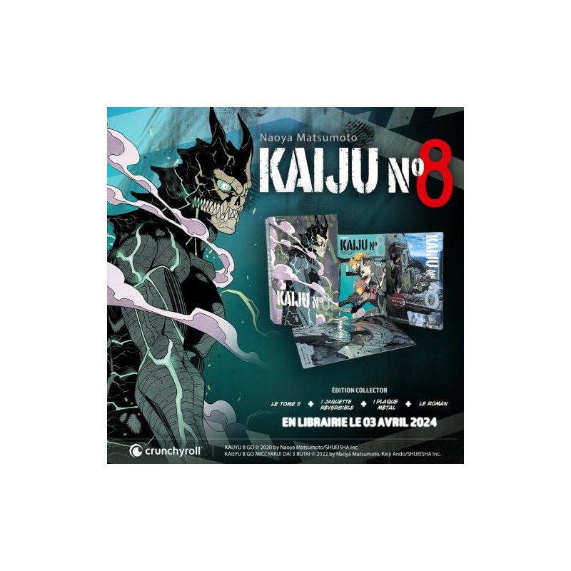 KAIJU NÂ°8 - Tome 11 - COFFRET COLLECTOR