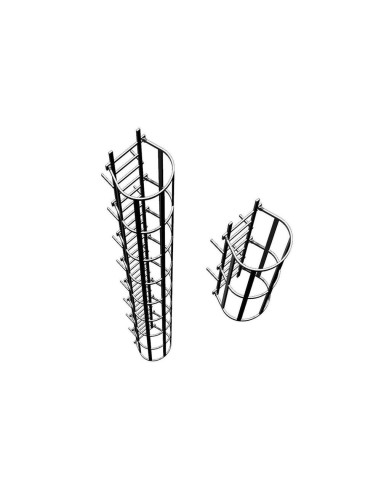 Safety cage ladders 