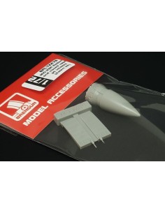 MiG-29A Radome and closed upper jet intakes (Italeri kit) 