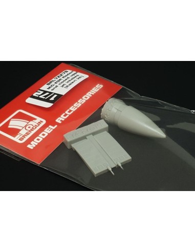 MiG-29A Radome and closed upper jet intakes (Italeri kit) 