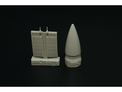 MiG-29A Radome and closed upper jet intakes (Italeri kit) 