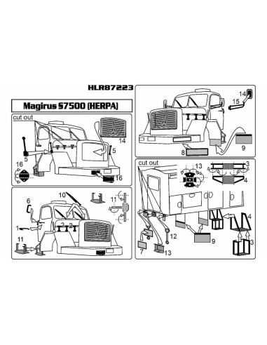 Magirus S7500 (for HERPA) 