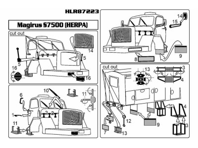 Magirus S7500 (for HERPA) 
