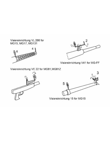 WWII German gunsights 