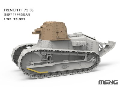 French FT 75 BS (incl. resin parts) 