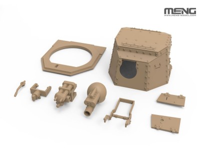 French FT 75 BS (incl. resin parts) 