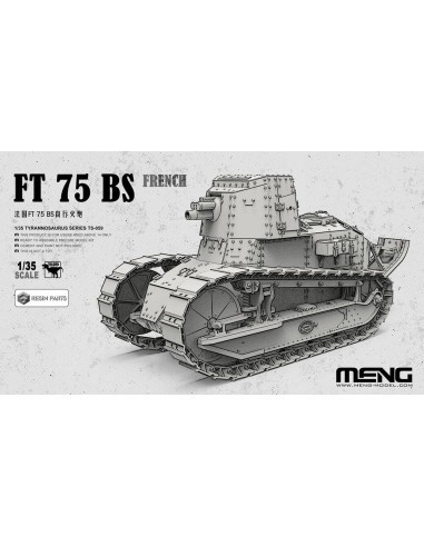 French FT 75 BS (incl. resin parts) 