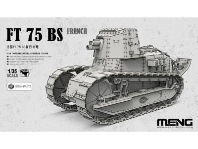 French FT 75 BS (incl. resin parts) 