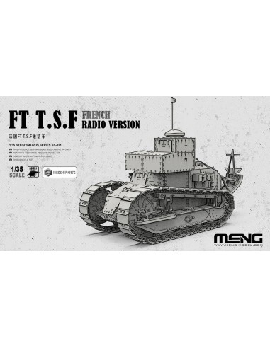 French FT T.S.F Radio Version (incl. resin parts) 