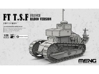 French FT T.S.F Radio Version (incl. resin parts) 