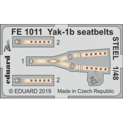 Yak-1b seatbelts STEEL for Zvezda 