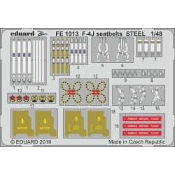 F-4J seatbelts STEEL for Academy 