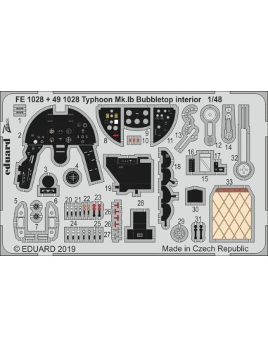 Typhoon Mk.Ib Bubbletop for Hasegawa/Italeri 