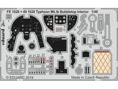 Typhoon Mk.Ib Bubbletop for Hasegawa/Italeri 