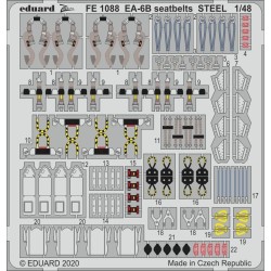 EA-6B seatbelts STEEL for Kinetic 