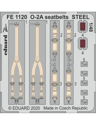O-2A seatbelts STEEL for ICM 