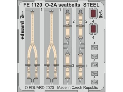 O-2A seatbelts STEEL for ICM 