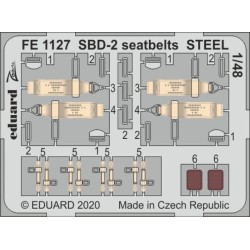 SBD-2 seatbelts STEEL for Academy 