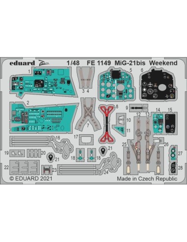 MiG-21bis Weekend 1/48 for EDUARD 