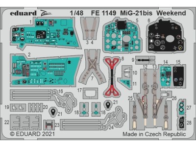 MiG-21bis Weekend 1/48 for EDUARD 