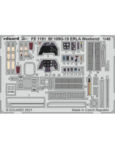 Bf 109G-10 ERLA Weekend 1/48 for EDUARD 
