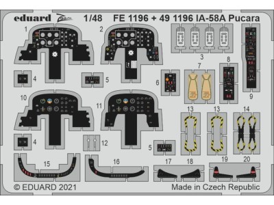 IA-58A Pucara 1/48 for KINETIC 