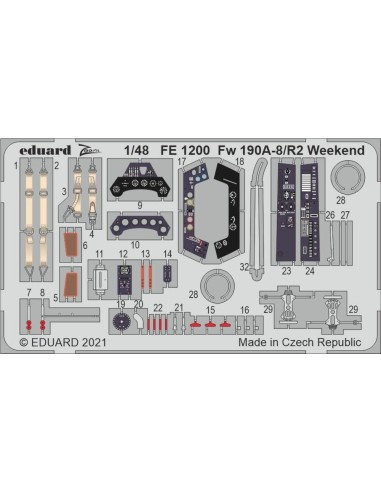 Fw 190A-8/R2 Weekend 1/48 for EDUARD 